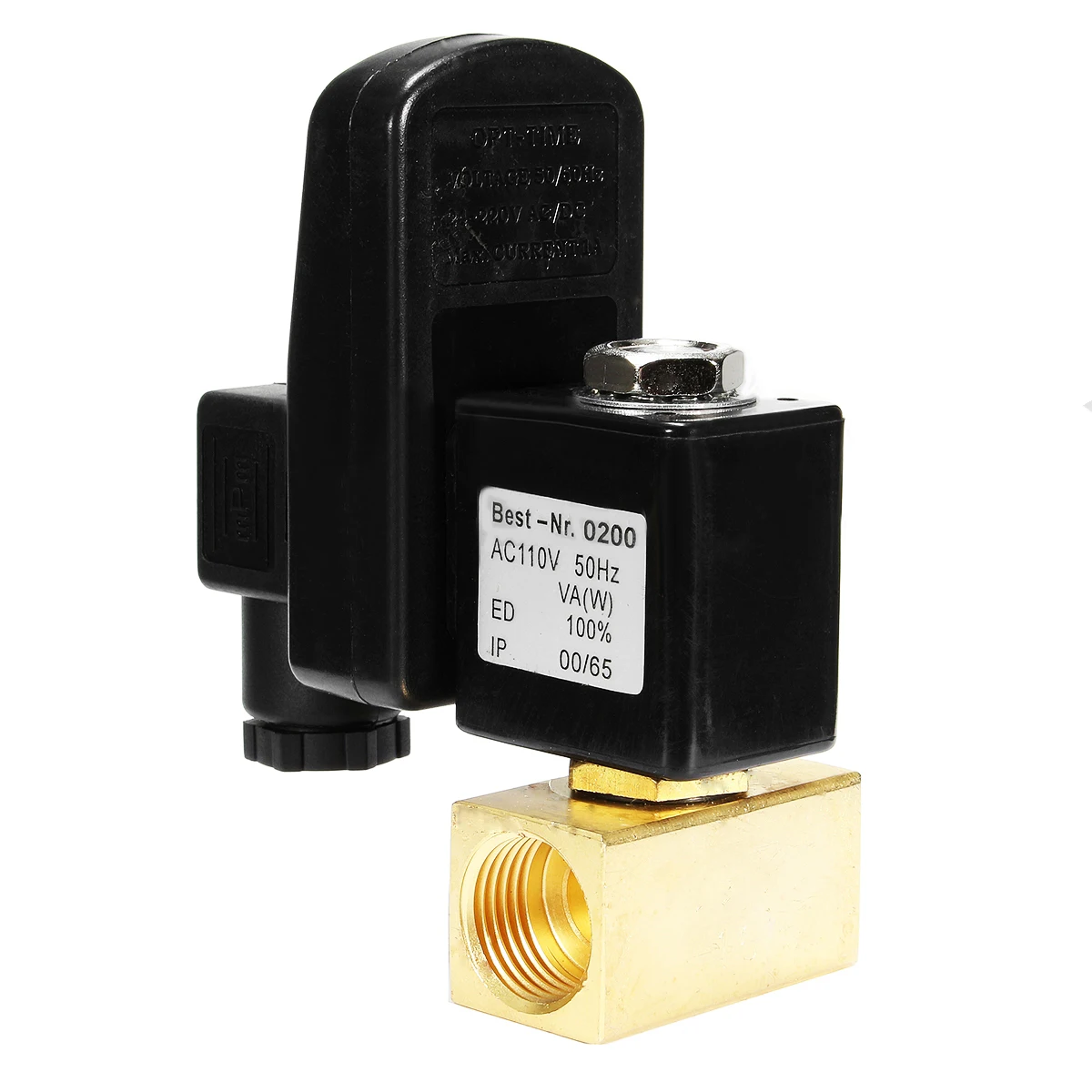 1pc G1 / 2" Electronic Timed Drain Valve AC110V/AC220V Mayitr Air Compressor Gas Tank Automatic 2-way Drain Valve 1.6Mpa