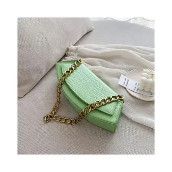 

Fashion Women PU Leather Chain Shoulder Bag Tote Purse Chain Crossbody Satchel Messenger Handbag