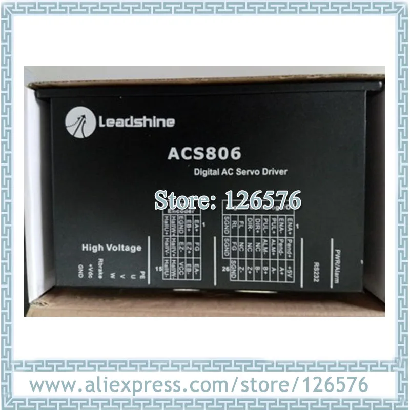 Сервопривод переменного тока Lead shine ACS806 работающий на 20 80VDC 18A экономичные