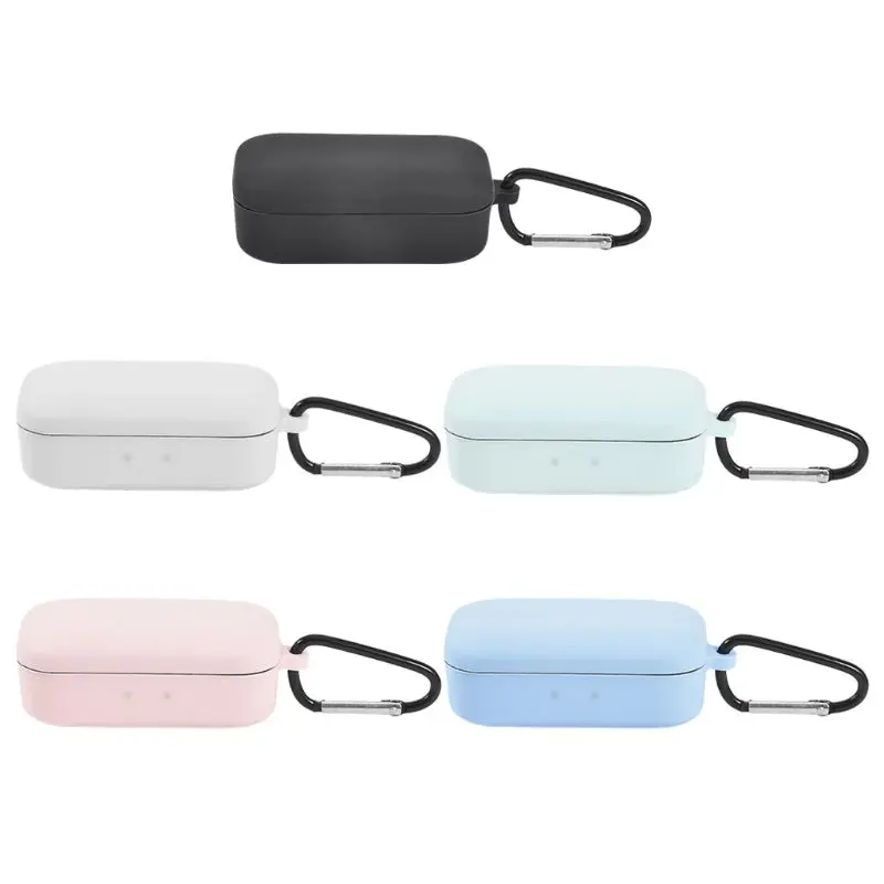 Подходит для беспроводной bluetooth гарнитуры QCY T5 защитный силиконовый из ТПУ чехол