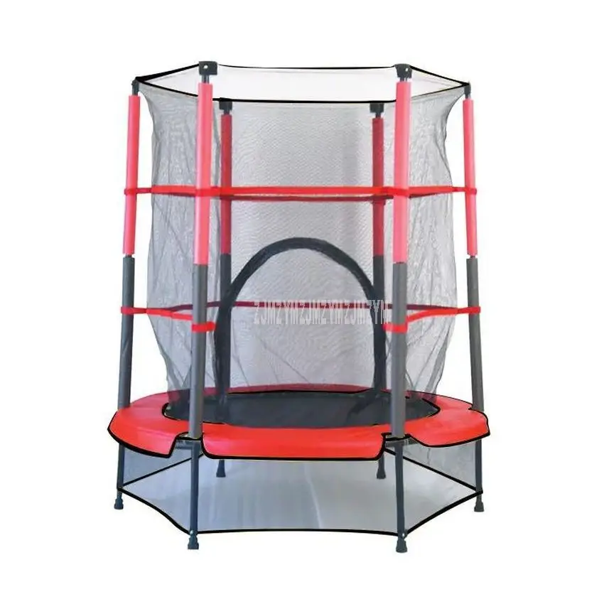 

Children's Trampoline With Protective Net High Safety Child Trampoline Indoor Home Mute Fitness Sport Equipment For Kids Baby