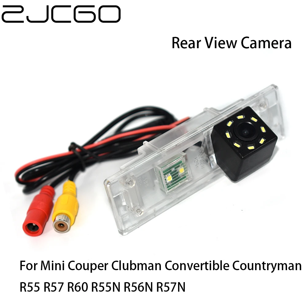 

ZJCGO CCD Car Rear View Reverse Back Up Parking Camera for Mini Couper Clubman Convertible Countryman R55 R57 R60 R55N R56N R57N