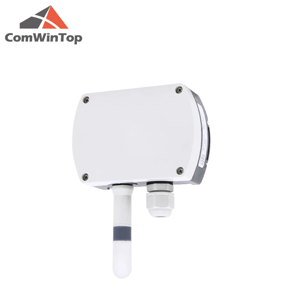 Modbus 벽걸이 온도 및 습도 트랜스미터 센서, 디스플레이 트랙 설치, 4-20mA RS485