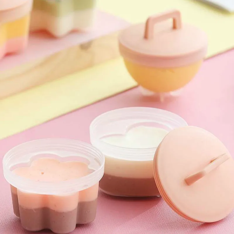 Форма для желе с крышкой милые домашние DIY торт желе пудинг плесень детские пищевые добавки пару яйцо модель. LB828103