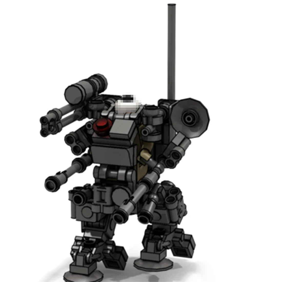 8 MOC Mini Tratical Trooper Sniper Trooper модель небольших частиц строительные блоки развивающая игрушечная Модель Строительный набор подарок на день рождения - Цвет: 8