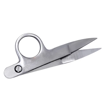 

MIUSIE Yarn Shear Cutting Scissors Sewing Thread Clips Line Thread Tailor Pruning Cross Stitch Full Stainless Steel Knife