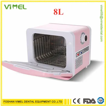 

8L Mini Sterilizer Dental Disinfection Cabinet Ultraviolet+Heating For Dental Nail Salon Pedicure Barber Shop