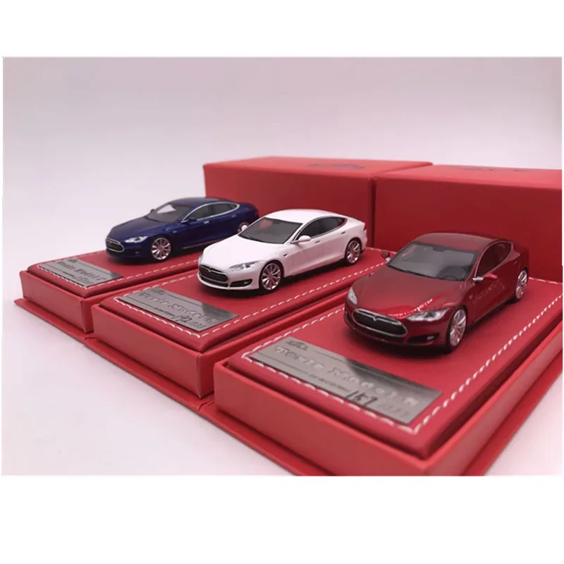 Vip модели 1: 64 Tesla модель полимерная модель автомобиля коллекция подарок