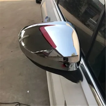 

ABS Chrome Rearview mirror cover Trim/Rearview mirror Decoration Car styling for Volkswagen Tiguan L 2017-2019