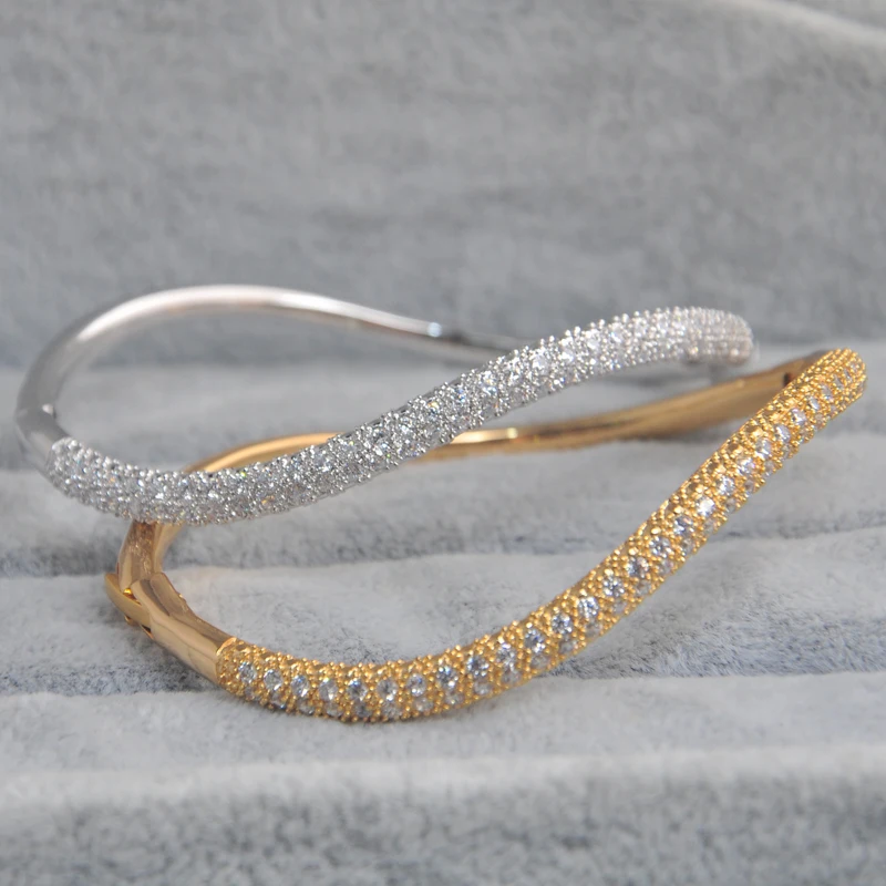 Luxury Jewelry Armband Sieraden Dames צמידים Cuffs Bangles Bracelet For Women 4