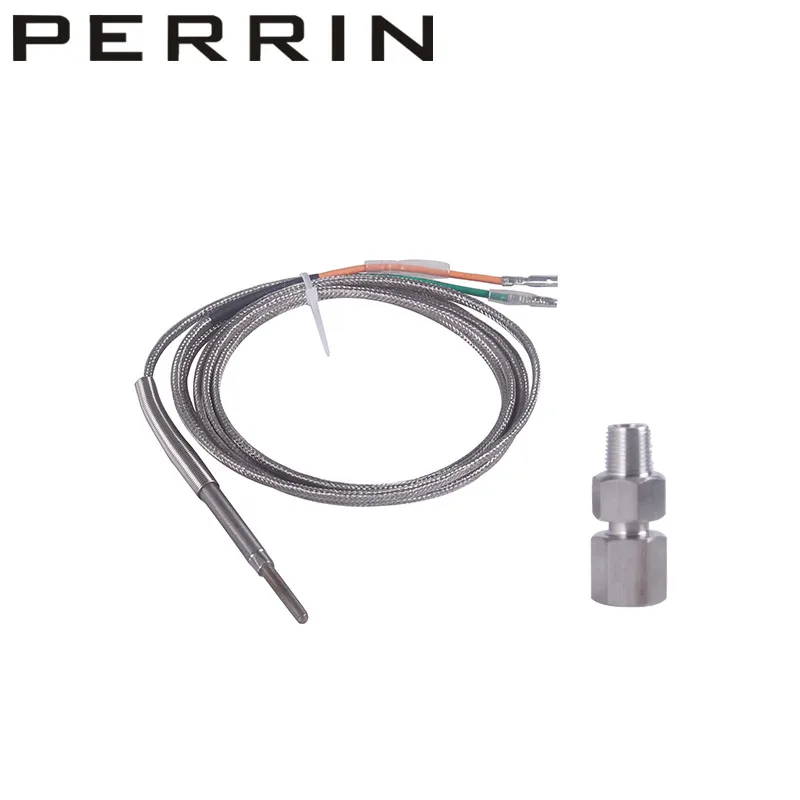 Exhaust gas Temp sensor 2m EGT K Type Thermocouple Probe Exhaust Temperature Sensors Threads Temp Sensor exhaust temperature sensor