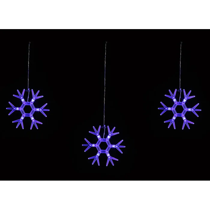 Гирлянда UNIEL ULD E1503 036/DTA BLUE IP20 SNOWFLAKES 1|Солнечные лампы| |