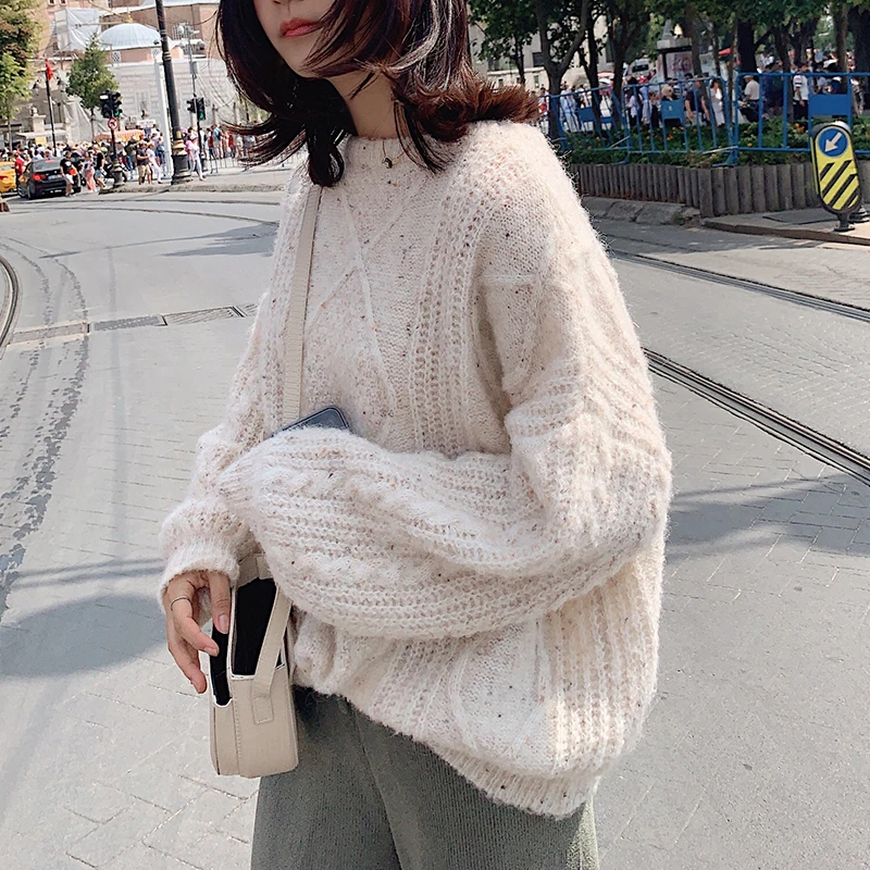 MISHOW 2019 Новый корейский Свободный стиль Vogue сплошной цвет длинный рукав Уличная