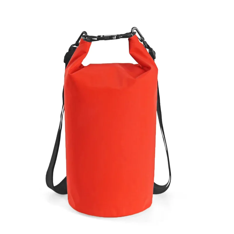 

15L Side Mention Shoulder Waterproof Bucket Bag Outdoor Clothes Sundries Storage Bucket Bag Drifting Waterproof Bucket Bag