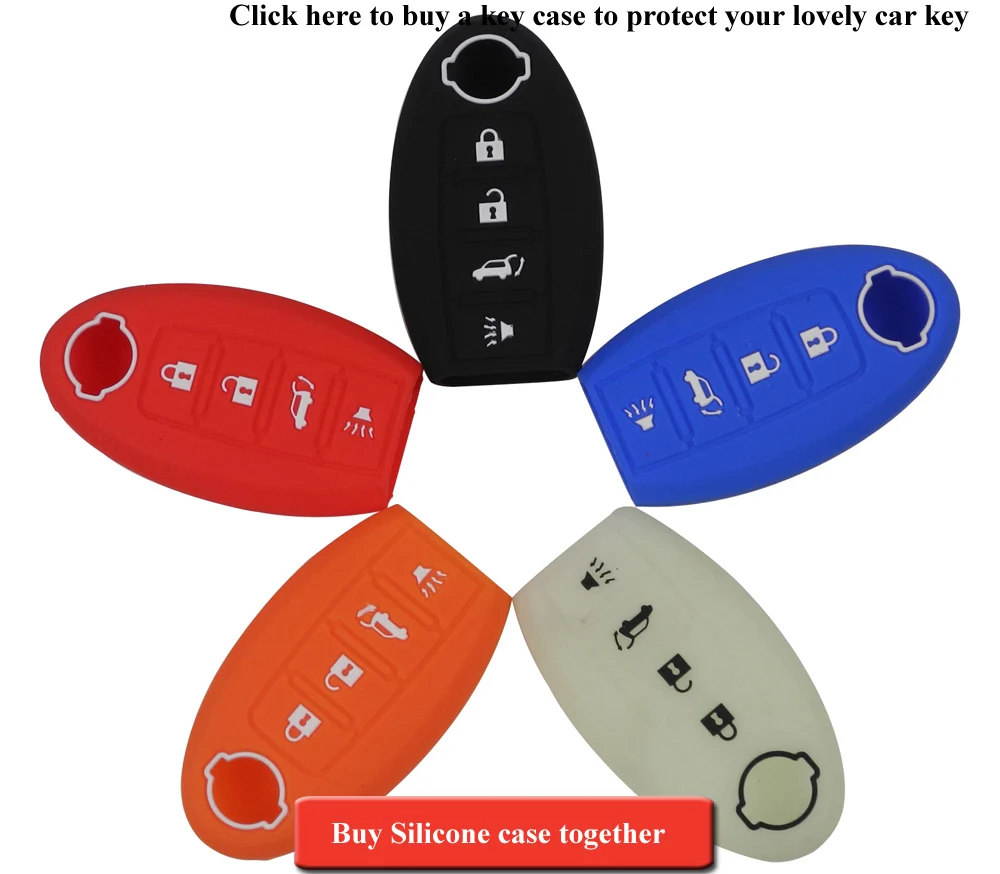 Keyforkess 5pcs 315Mhz ID46 Auto Smart Chiave A Distanza per NISSAN Teana Altima Maxima G25 G35 G37 Q60 KR55WK48903 55WK68904 KR55WK49622 - H685c8adb80d2451b8f224d7b56b250d9v