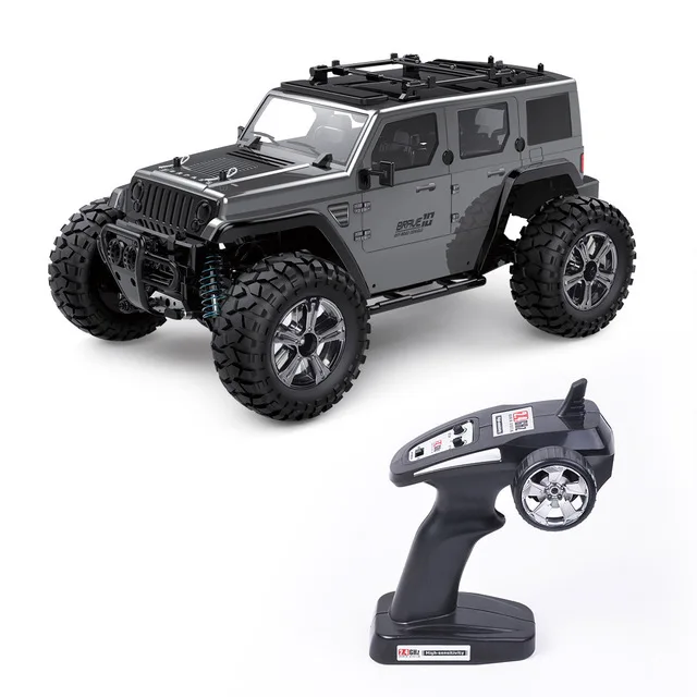 RC гусеничный 1:14 масштаб 4WD RC автомобиль внедорожный монстр грузовик RC Рок круиз хобби гусеничный Водонепроницаемый RC игрушки Рождественский подарок для детей - Цвет: blue