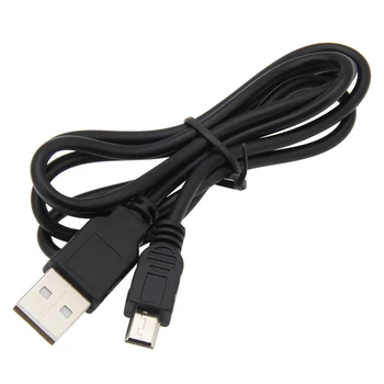 

Data Sync Flat Mini USB A Male To Mini 5 Pins B Charger V3 USB Cable For MP3 MP4 MP5 Player Camera Radio Bluetooth DVD 100pcs