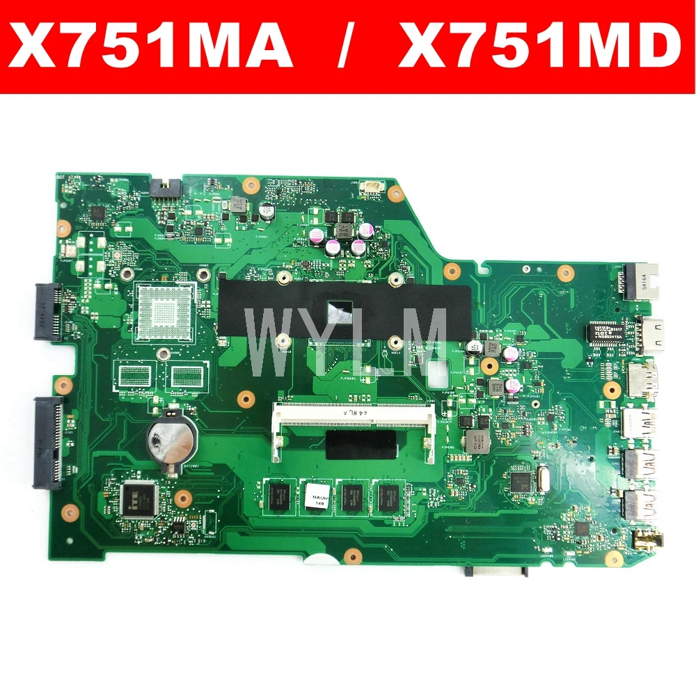 Материнская плата X751MA MAIN_BD._ 4G / AS 4 Гб RAM 90NB0610 R00030 REV2.0 для ASUS X751M X751MD X751MJ