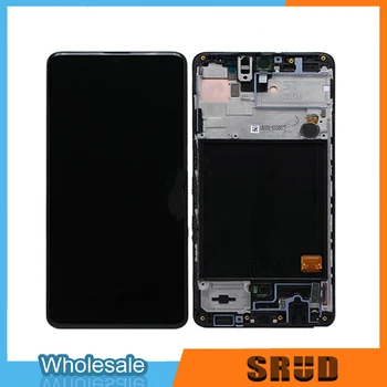 

Original Brand New LCD Touch With Frame For Samsung Galaxy A51 A71 LCD Touch Screen Digitizer Assembly