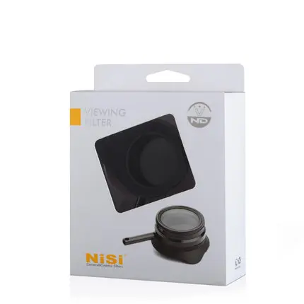 NISI V-ND VIEWING FILTER adjustable 2-6 Professional photography cameraman film video shooting Prot