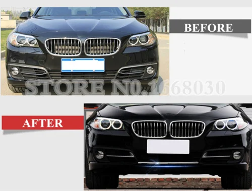 Снаружи спереди снизу бампер литья под крышкой крышка для BMW 5 серия F10 2014 2015 1 шт.