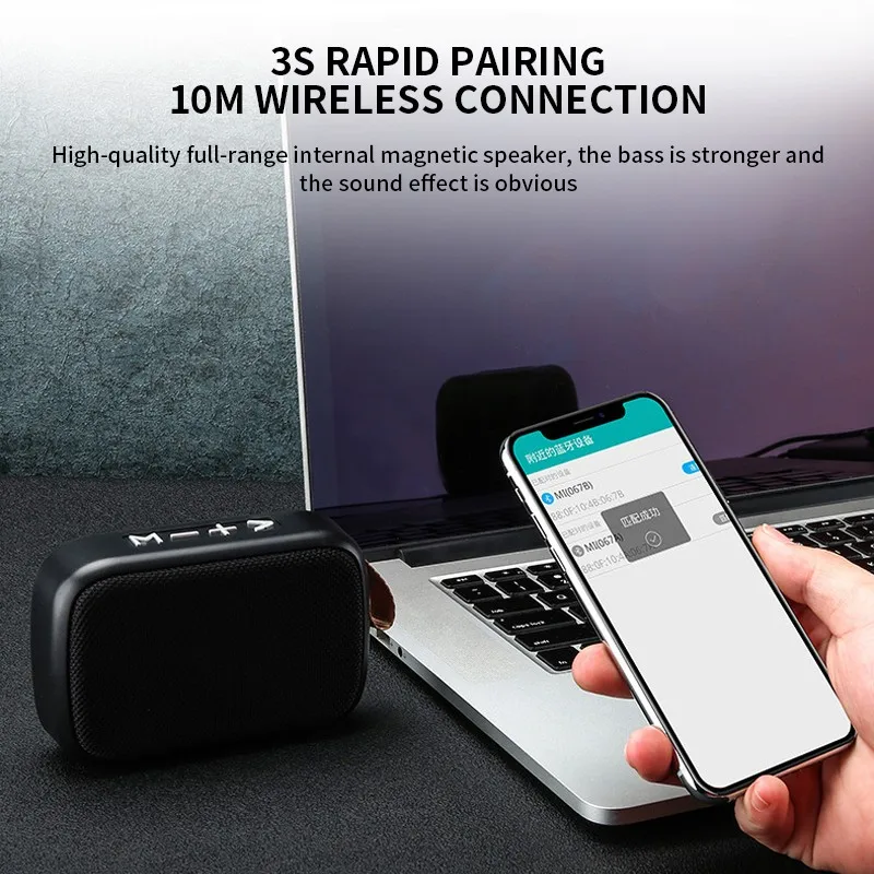 YX Q106 портативная беспроводная Bluetooth мини колонка музыкальная Портативная для