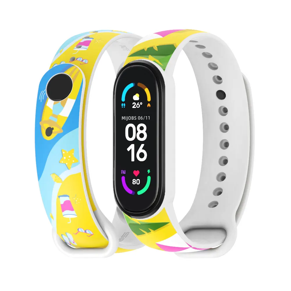 Strap For Xiaomi Mi Band 6 5 4 3 Wristband Bracelet Mi Band 6 Strap For Mi  Band 5 Pulseira Miband 4 Correa Wrist Replacement - Smart Accessories -  AliExpress