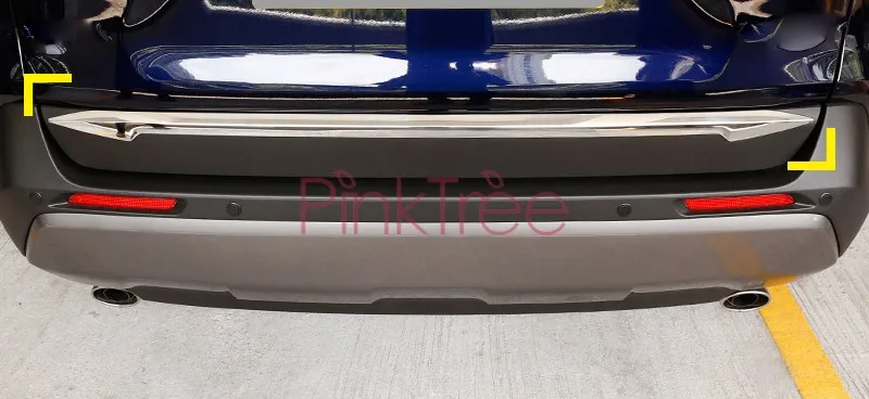 Для Toyota RAV4 XA50 задний багажник отпариватель украшения из нержавеющей стали аксессуары для стайлинга автомобилей