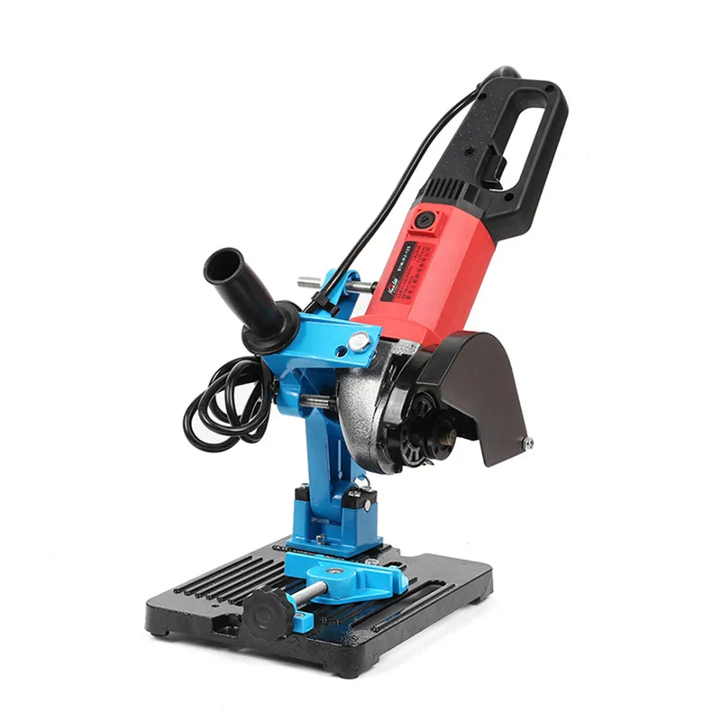 

Angle Grinder Stand Double Bearing Bracket For 115-150 Angle Cutter Support Bracket Holder Dock Cast Iron Base Holder