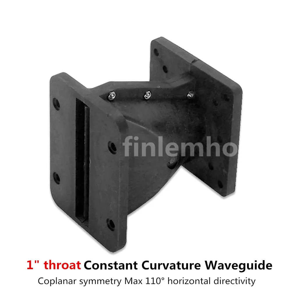 1pc Dj Speaker Horn Tweeter Line Array Waveguide 1" Throat For Public