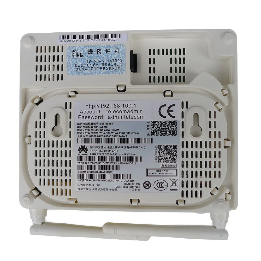 Hua wei 1GE+ 3FE и ITV Lan порт HS8145C GEPON терминал беспроводной ONU с wifi 1 порт телефона 1USB