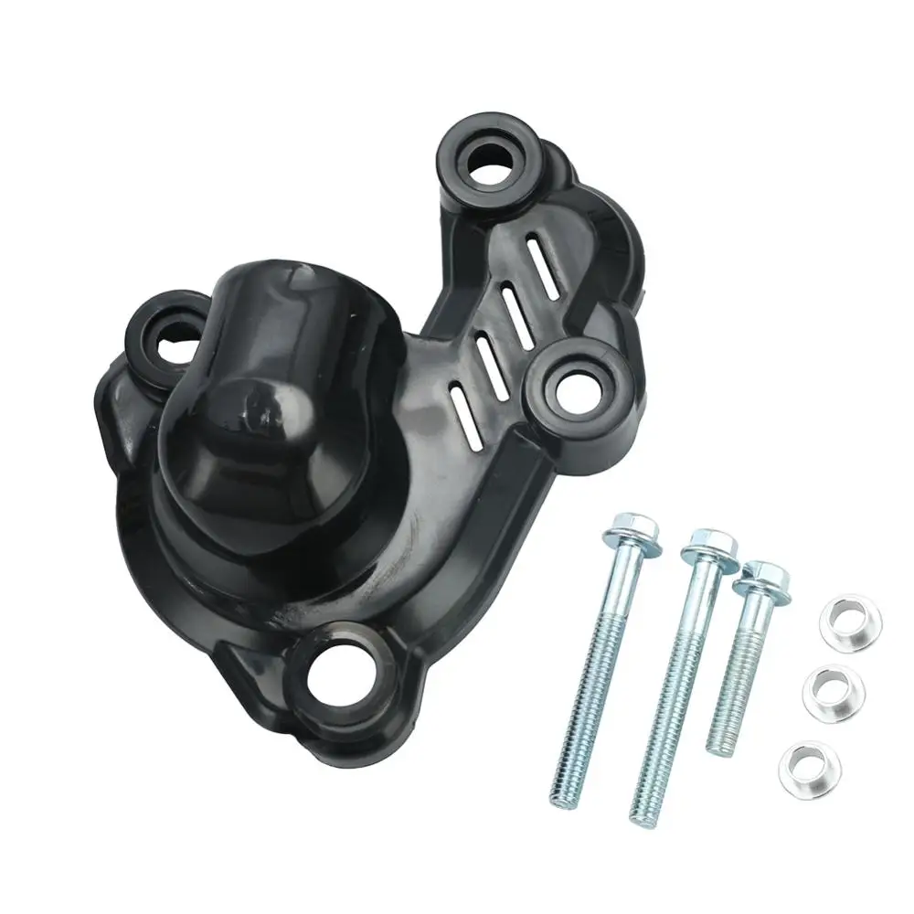 Мотоцикл крышка водяного насоса Защитная крышка для KTM SXF EXCF XCF 250 350 шесть дней 4-тактный для мотокросса МХ, Enduro - Цвет: black