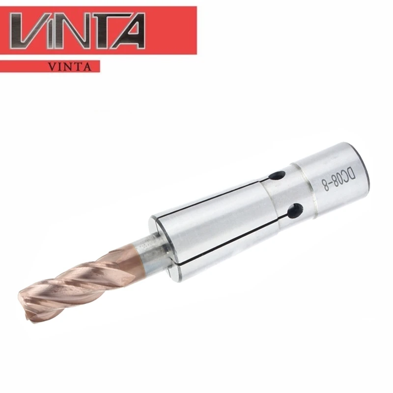 Portabrocas extraíble de alta precisión SDC8, pinza elástica de resorte, barra de herramientas de fresadora adaptador de extensión, soporte de herramientas AliExpress Herramientas