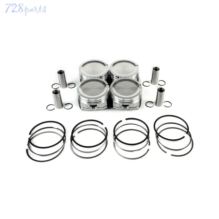 1.8t 2.0t Piston&ring Assembly Fit For Vw Golf Gti Jetta Bora Mk4