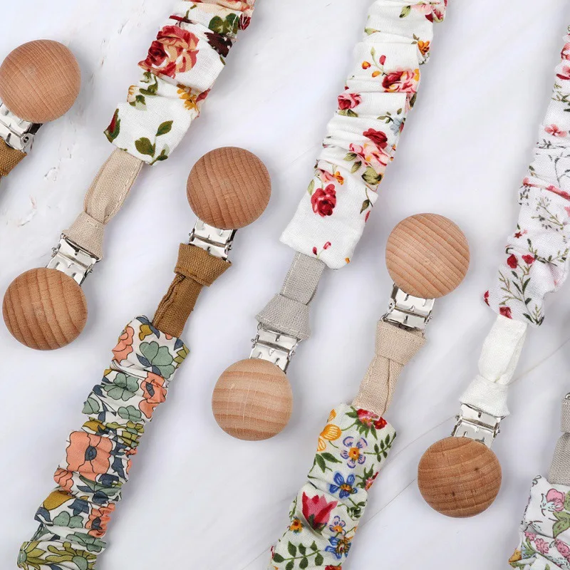 

Retro Baby Pacifier Clip Pacifier Chain Dummy Clip Nipple Holder for Nipples Children Anti-drop Rope Pacifier Clips Teether
