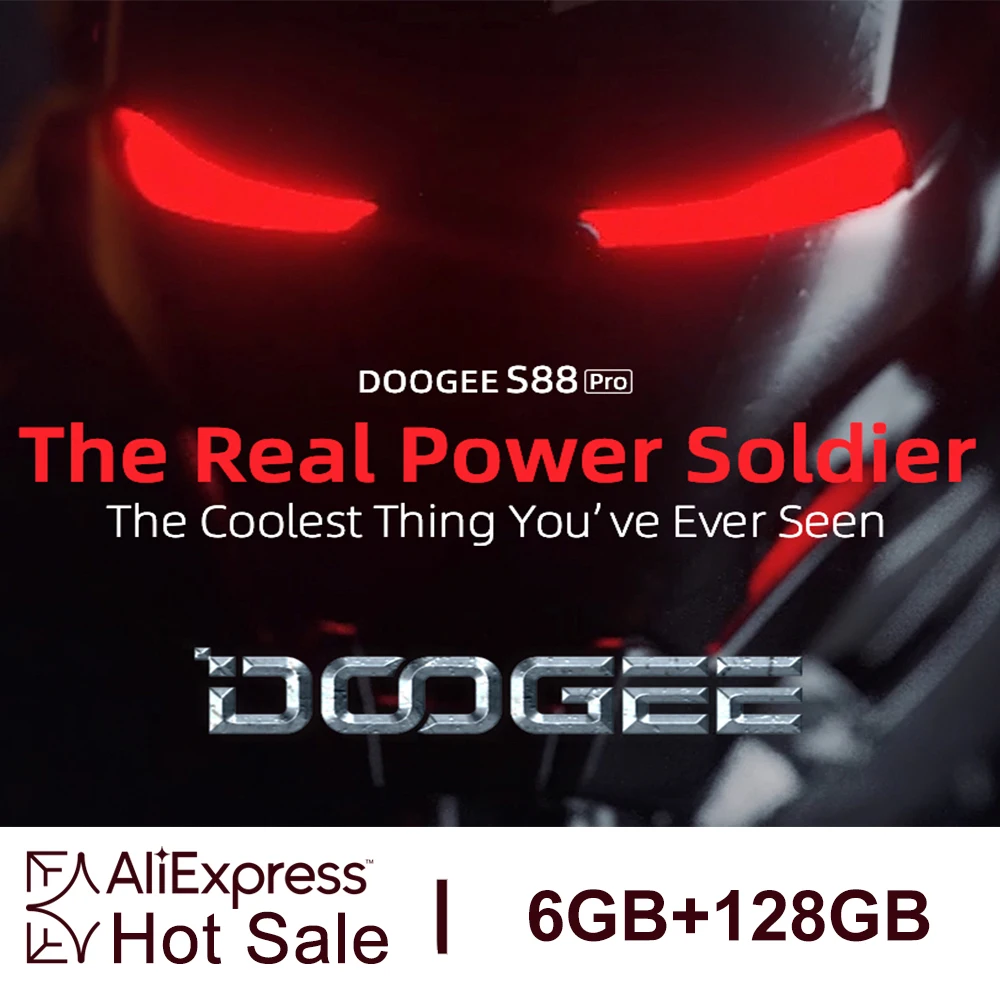 DOOGEE S88 Pro IP68/IP69K прочный мобильный телефон 10000 мАч 6 3 &quotFHD + безрамочный экран