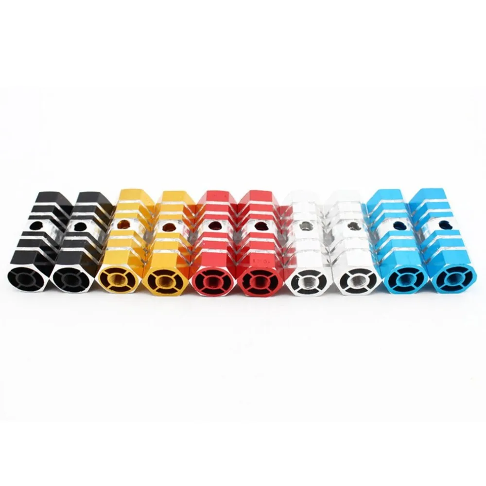 

Alloy Foot Stand Bicycle Stunt Pegs 2 PCS Mountain Road Bike Front Rear Wheel Axle Cylinder Pedal Wholesale