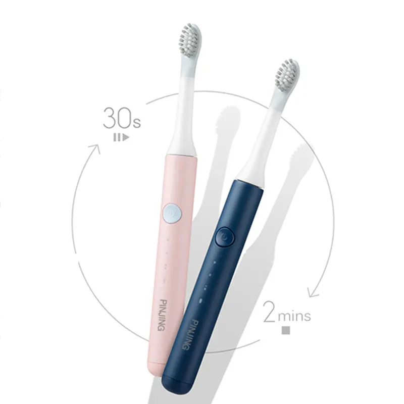 PINJING EX3 электрическая звуковая зубная щетка USB перезаряжаемая зубная щетка Автоматическая Глубокая чистка Водонепроницаемая зубная щетка