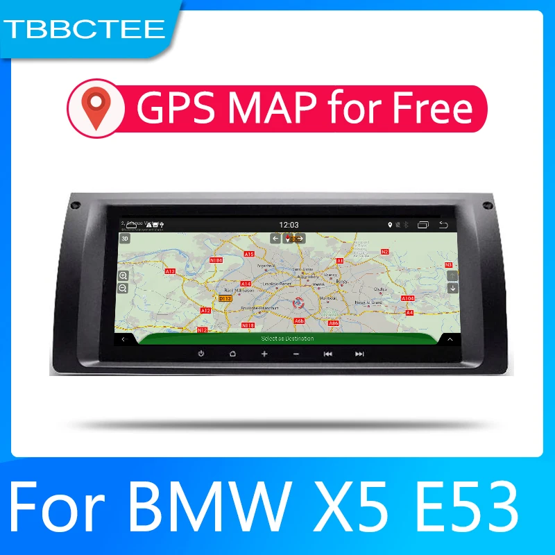 Автомобильная система Android 1080P IPS ЖК экран для BMW X5 E53 1999 ~ 2006 автомобильный