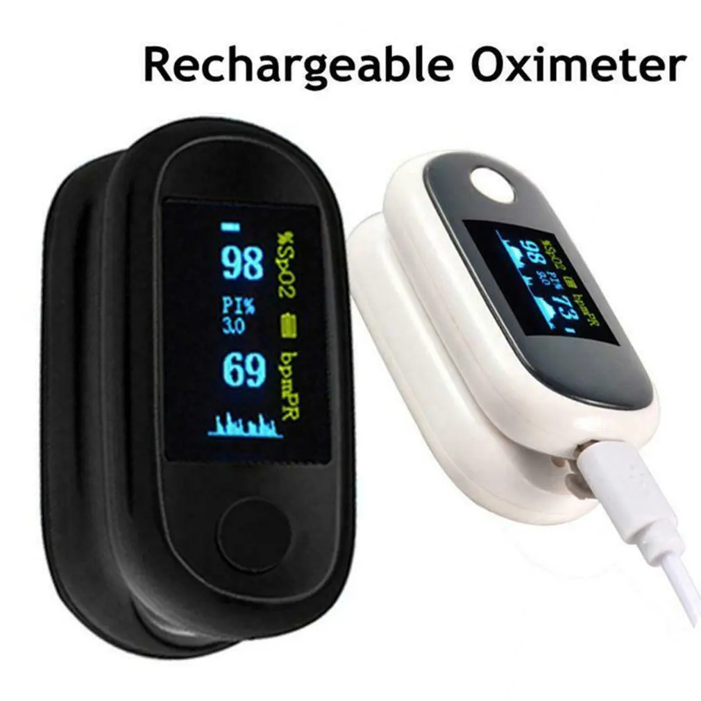 New Rechargeable Fingertip Pulse Oximeter T20 Digital Reading LED Display Finger Blood Oxygen Saturation Monitor |