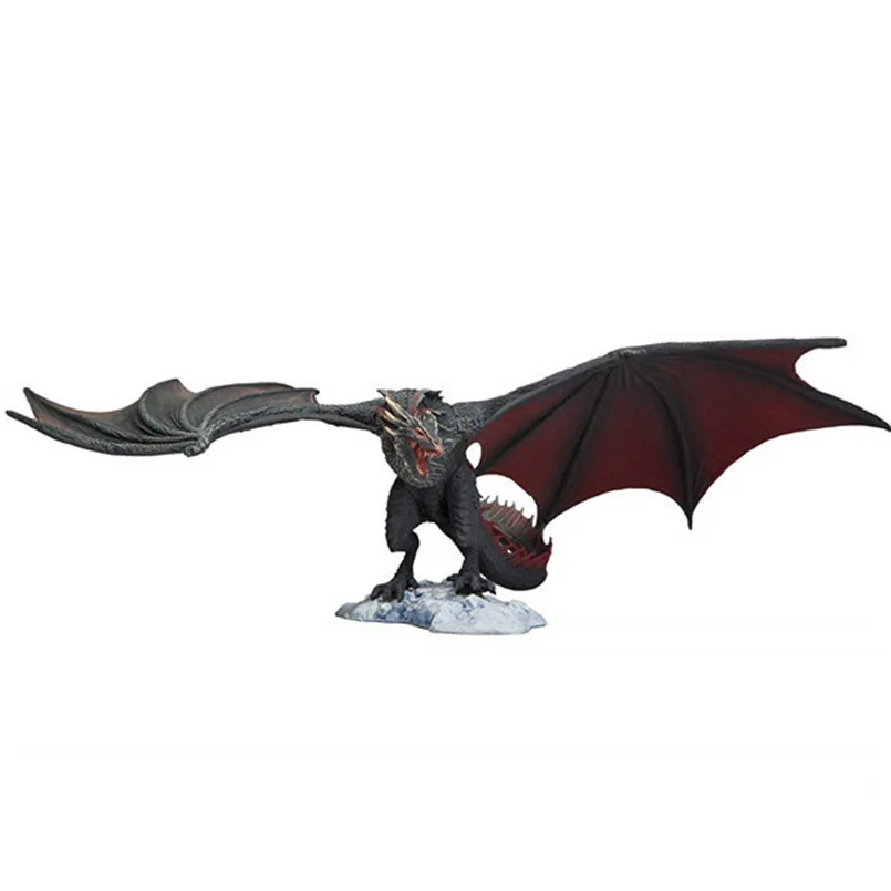 

14 Cm Game of Thrones Action Figure Viserion Ice Dragon fire Drogon PVC action Figure collectible Model Toys for kid gift