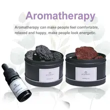 10ML Volcanic Stone Aromatherapy Lavender Aromatherapy Essential Oil Diffused Stone Environmental-friendly Essential Oil Set