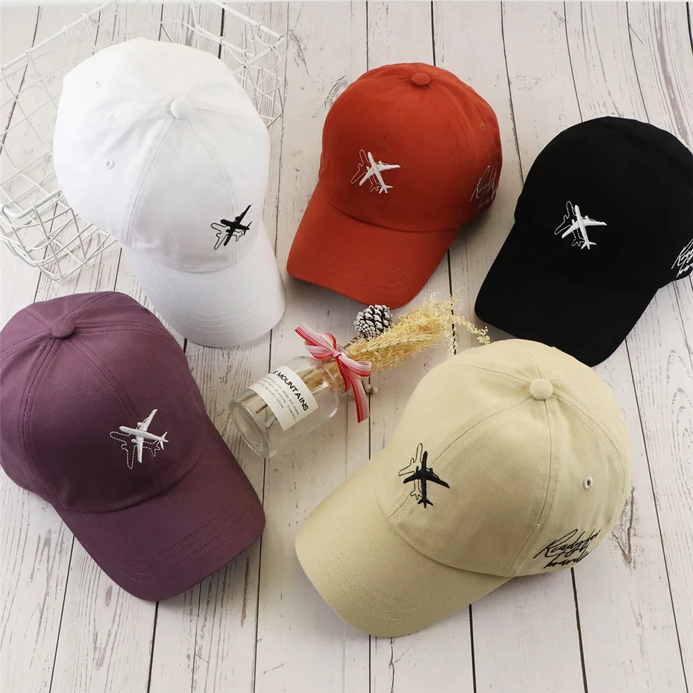 

[TOHUIYAN] Brand Women Bone Baseball Cap Airplane Embroidery Snapback Hats For Men Fashion Casquette Sports Caps Gorras Hombre