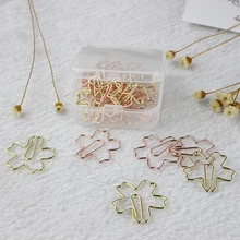 

Rose Gold Cherry Blossom Paper Clip Paperclip Special Shape Paper Clips Planner Clip Cute Clip Rose Gold Desk Paperclips Lot