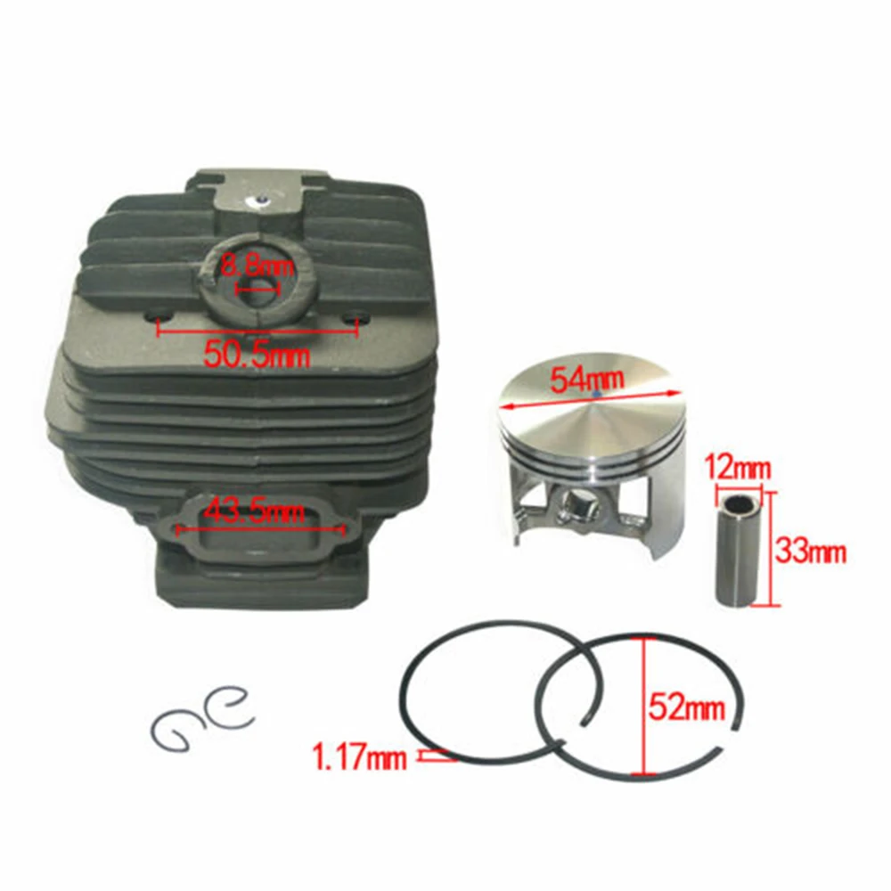 

54mm Cylinder Piston Gasket Rings Kit For Stihl 066 MS660 Chainsaw Parts Repair