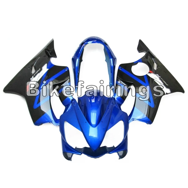 ABS пластик полный обтекатель комплект для Honda CBR600F4i 2001 2002 2003 CBR600 F4i 01 02 инъекции кузова мотоцикла глянцевый синий черный