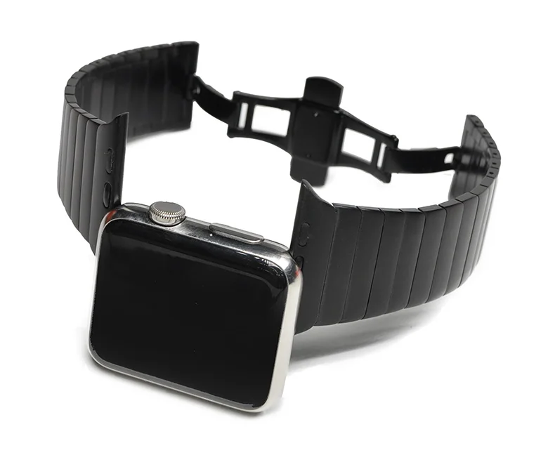 Браслет для Apple watch 42 мм 38 мм i Watch 4 band 44 мм 40 мм ремешок для часов из нержавеющей стали для Apple watch 4 3 2