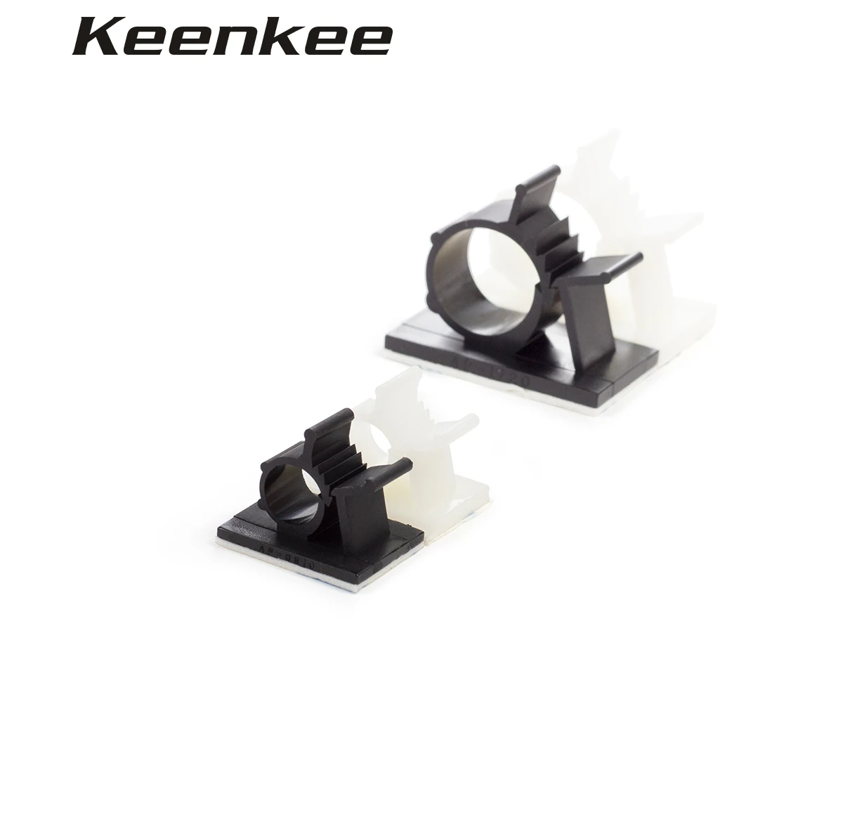 Description Picture 2 of item10pcs Lot Adjustable Self-Adhesive Wire Cable Ties Mounts Clamp Clip Organizer Holder, Desk Wire Cable Cord Management