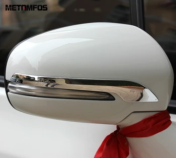 

For Suzuki Sx4 S-Cross Crossover 2014-2016 2017 2018 Chrome Side View Rearview Mirror Strip Molding Trim Accessories Car Styling