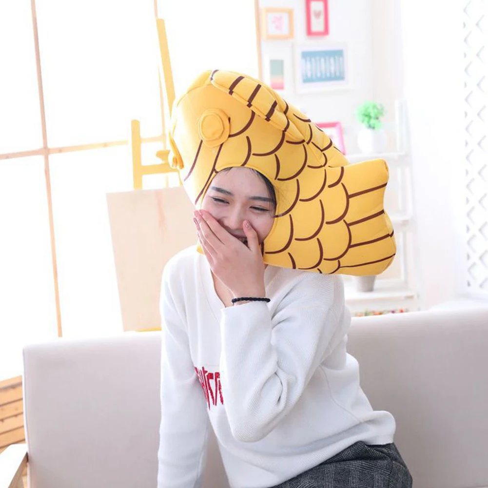 Прекрасный Taiyaki форма краба хлопок ушанка шапочка шапка костюм партии поставки шляпы аксессуары модные популярные